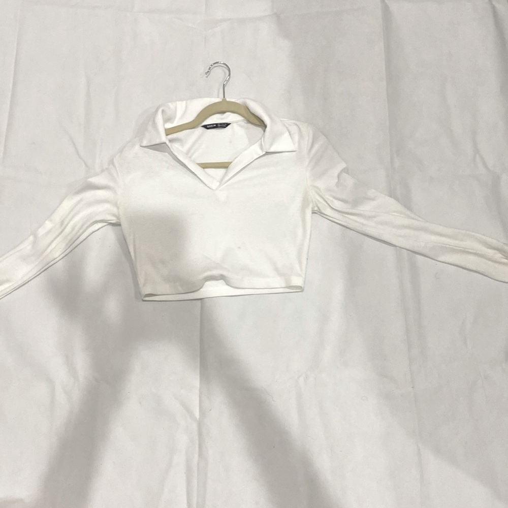 White Crop Top